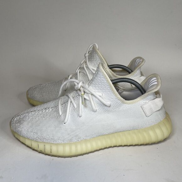 Adidas Yeezy Boost 350 V2 Cream White Shoes - Picture 1 of 9